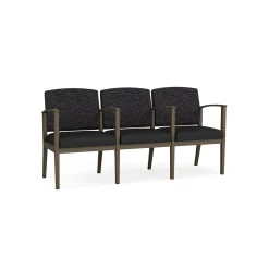 Mason Street Steel 3-Seater With Center Arms In Standard Upholstery