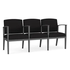 Mason Street Steel 3-Seater With Center Arms In Standard Upholstery