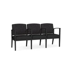 Mason Street Steel 3-Seater With Center Arms In Standard Upholstery