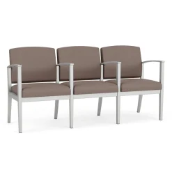 Mason Street Steel 3-Seater With Center Arms In Standard Upholstery