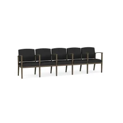 Mason Street Steel 5-Seater With Center Arms In Standard Upholstery
