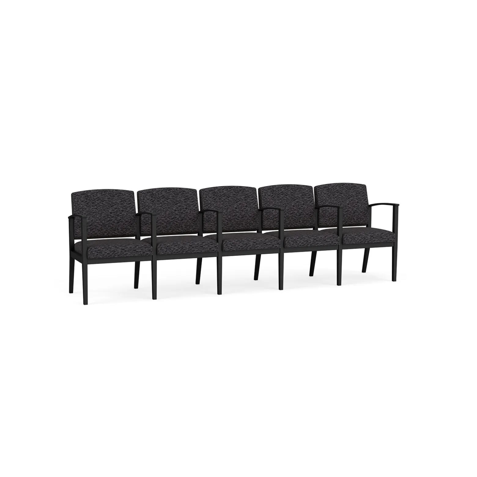 Mason Street Steel 5-Seater With Center Arms In Standard Upholstery