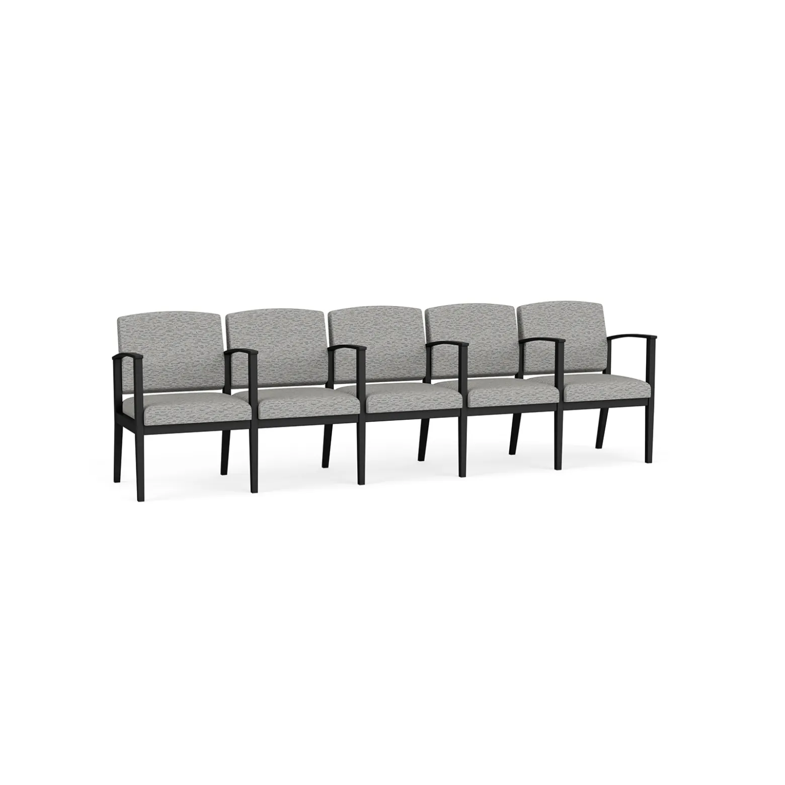Mason Street Steel 5-Seater With Center Arms In Standard Upholstery