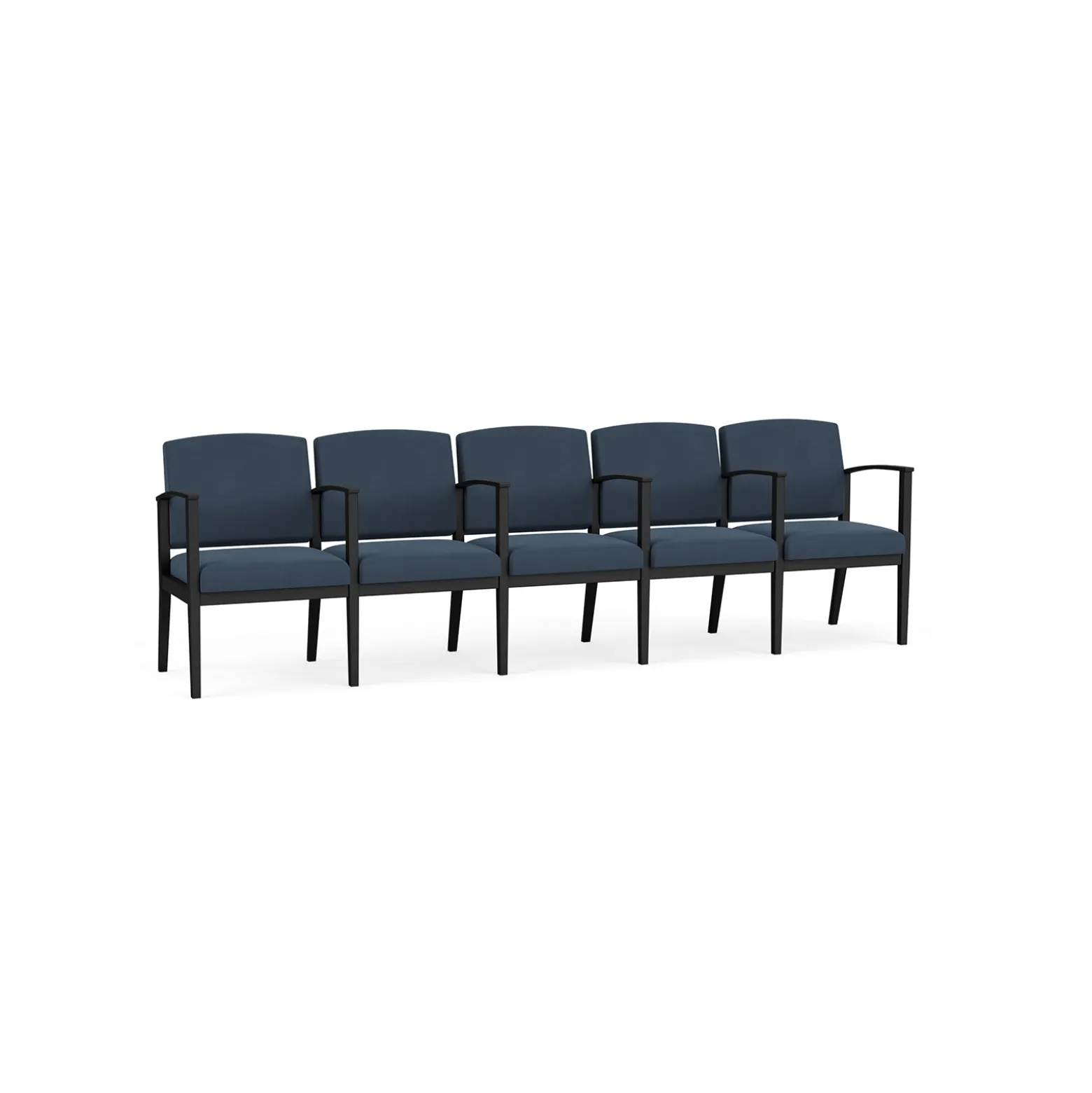 Mason Street Steel 5-Seater With Center Arms In Standard Upholstery