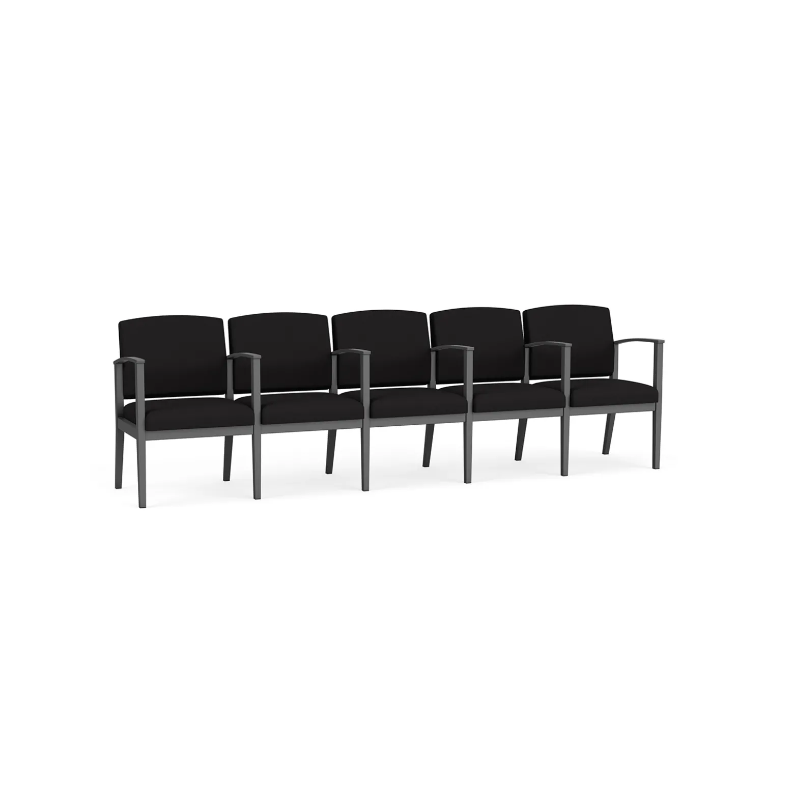 Mason Street Steel 5-Seater With Center Arms In Standard Upholstery