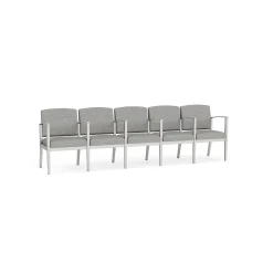 Mason Street Steel 5-Seater With Center Arms In Standard Upholstery