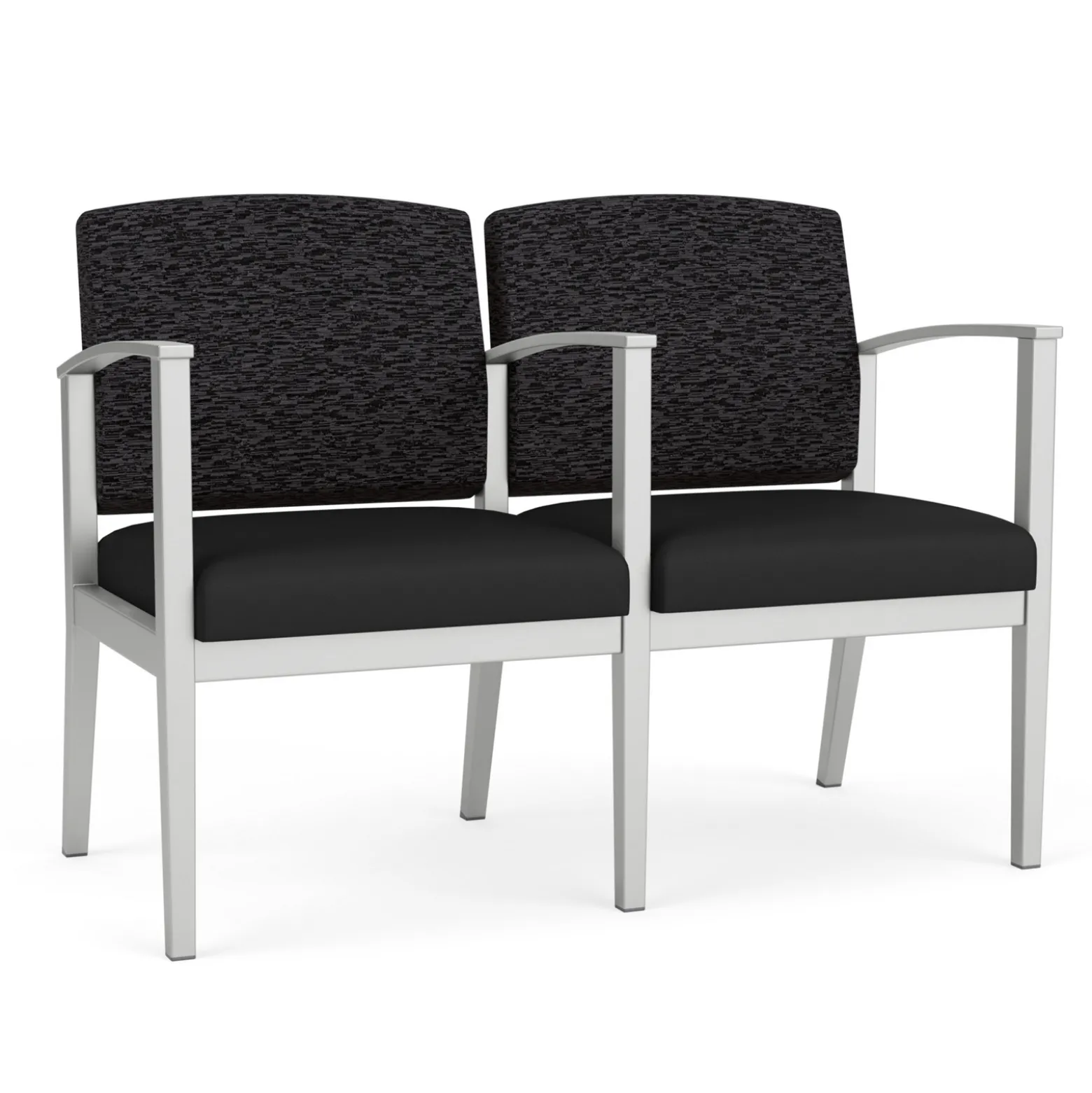 Mason Street Steel 2-Seater With Center Arm In Standard Upholstery