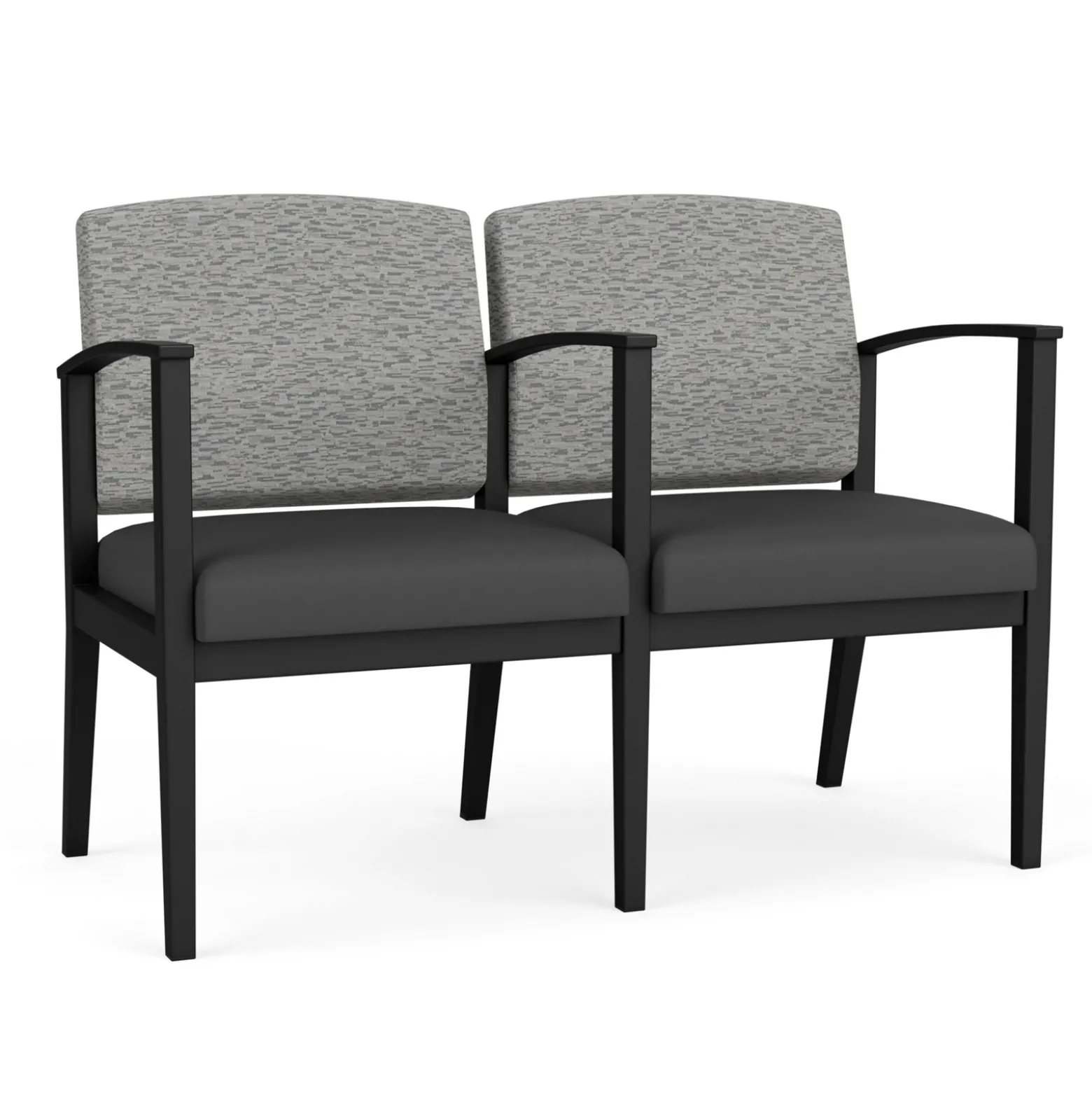 Mason Street Steel 2-Seater With Center Arm In Standard Upholstery