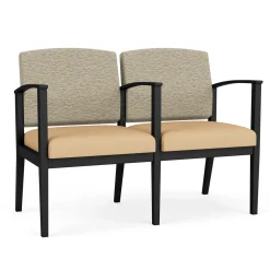 Mason Street Steel 2-Seater With Center Arm In Standard Upholstery