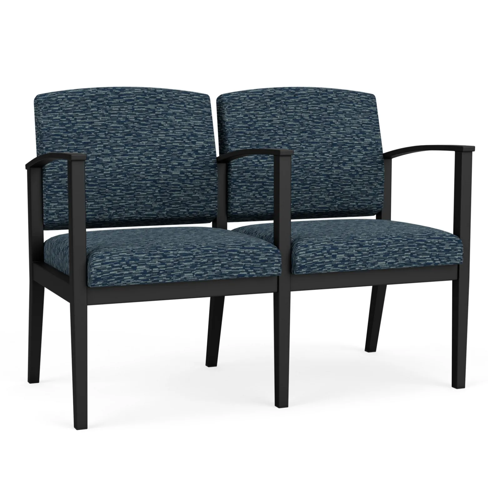 Mason Street Steel 2-Seater With Center Arm In Standard Upholstery