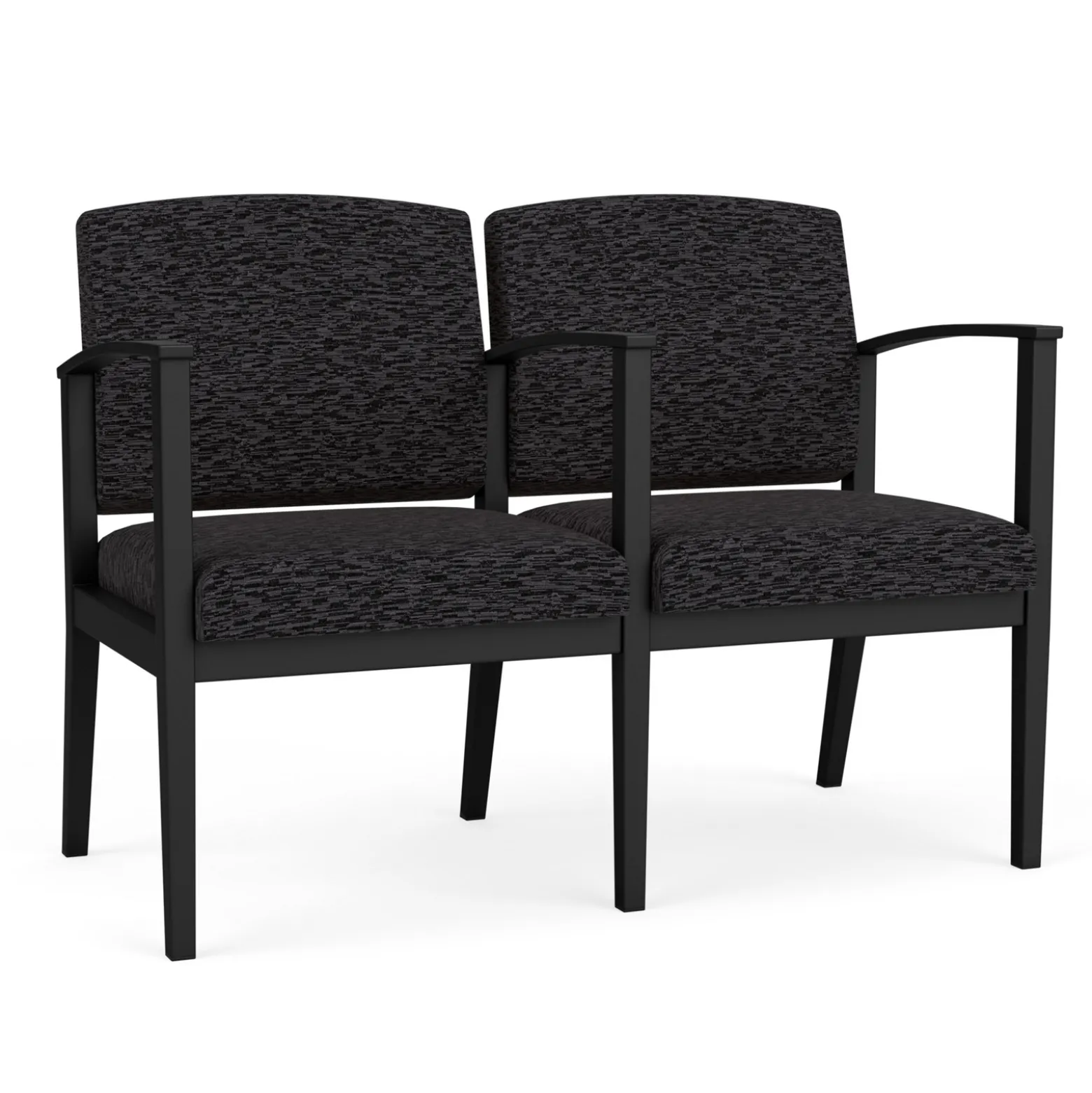 Mason Street Steel 2-Seater With Center Arm In Standard Upholstery