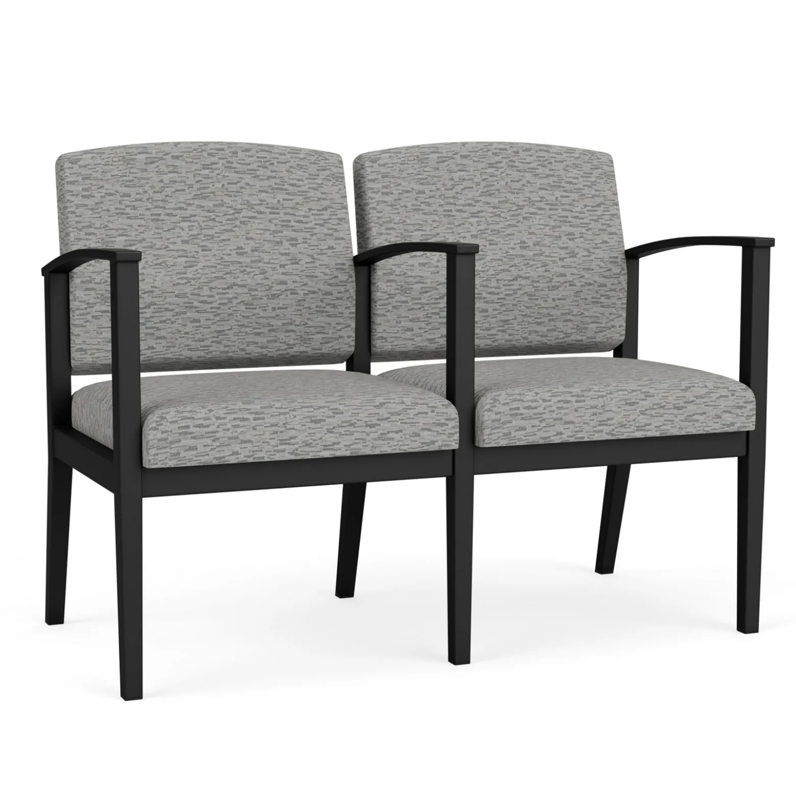 Mason Street Steel 2-Seater With Center Arm In Standard Upholstery