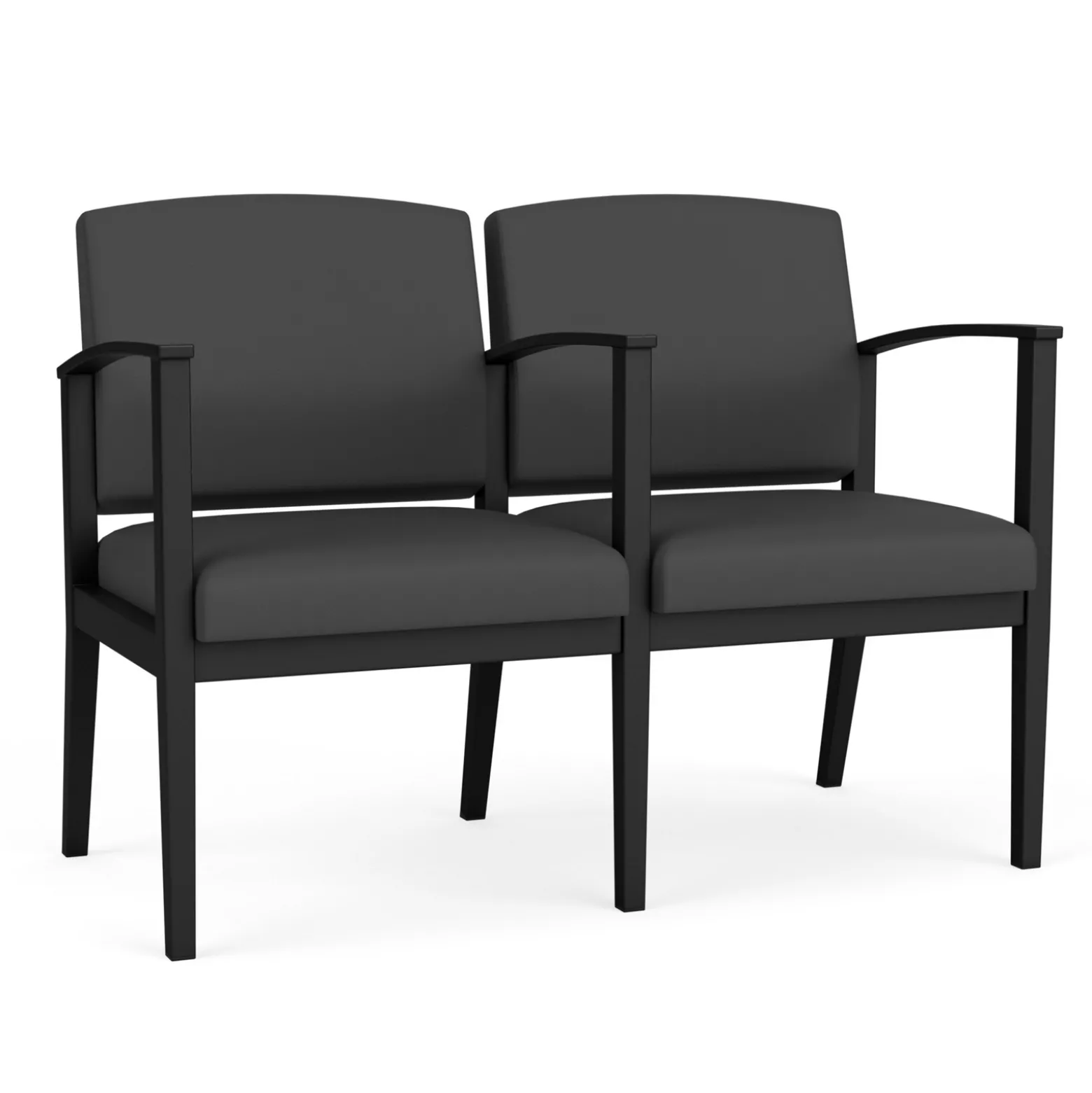 Mason Street Steel 2-Seater With Center Arm In Standard Upholstery