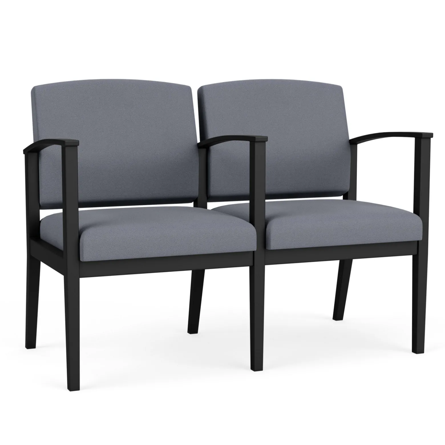 Mason Street Steel 2-Seater With Center Arm In Standard Upholstery