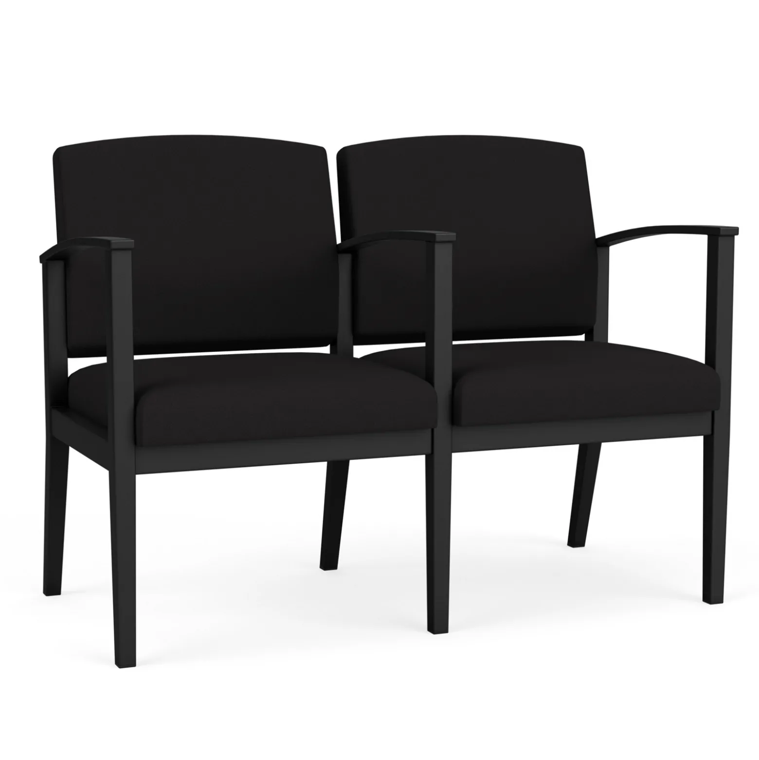 Mason Street Steel 2-Seater With Center Arm In Standard Upholstery
