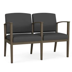 Mason Street Steel 2-Seater With Center Arm In Standard Upholstery