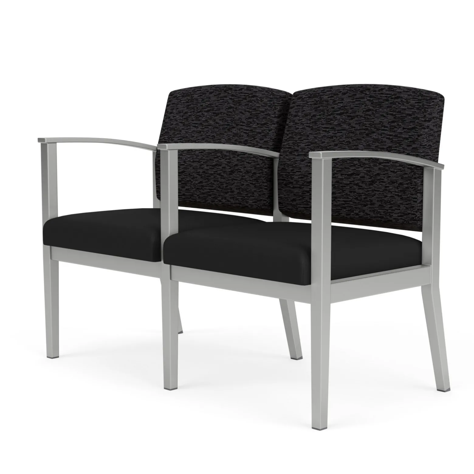Mason Street Steel 2-Seater With Center Arm In Standard Upholstery