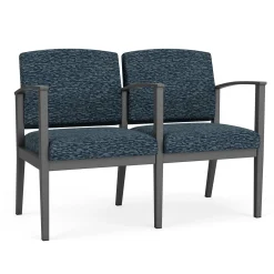 Mason Street Steel 2-Seater With Center Arm In Standard Upholstery