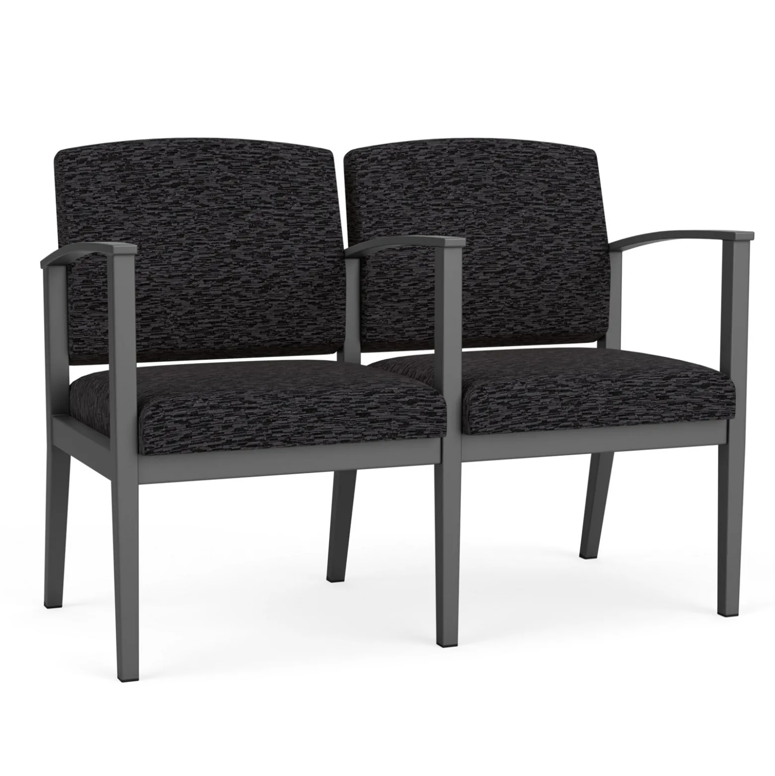 Mason Street Steel 2-Seater With Center Arm In Standard Upholstery