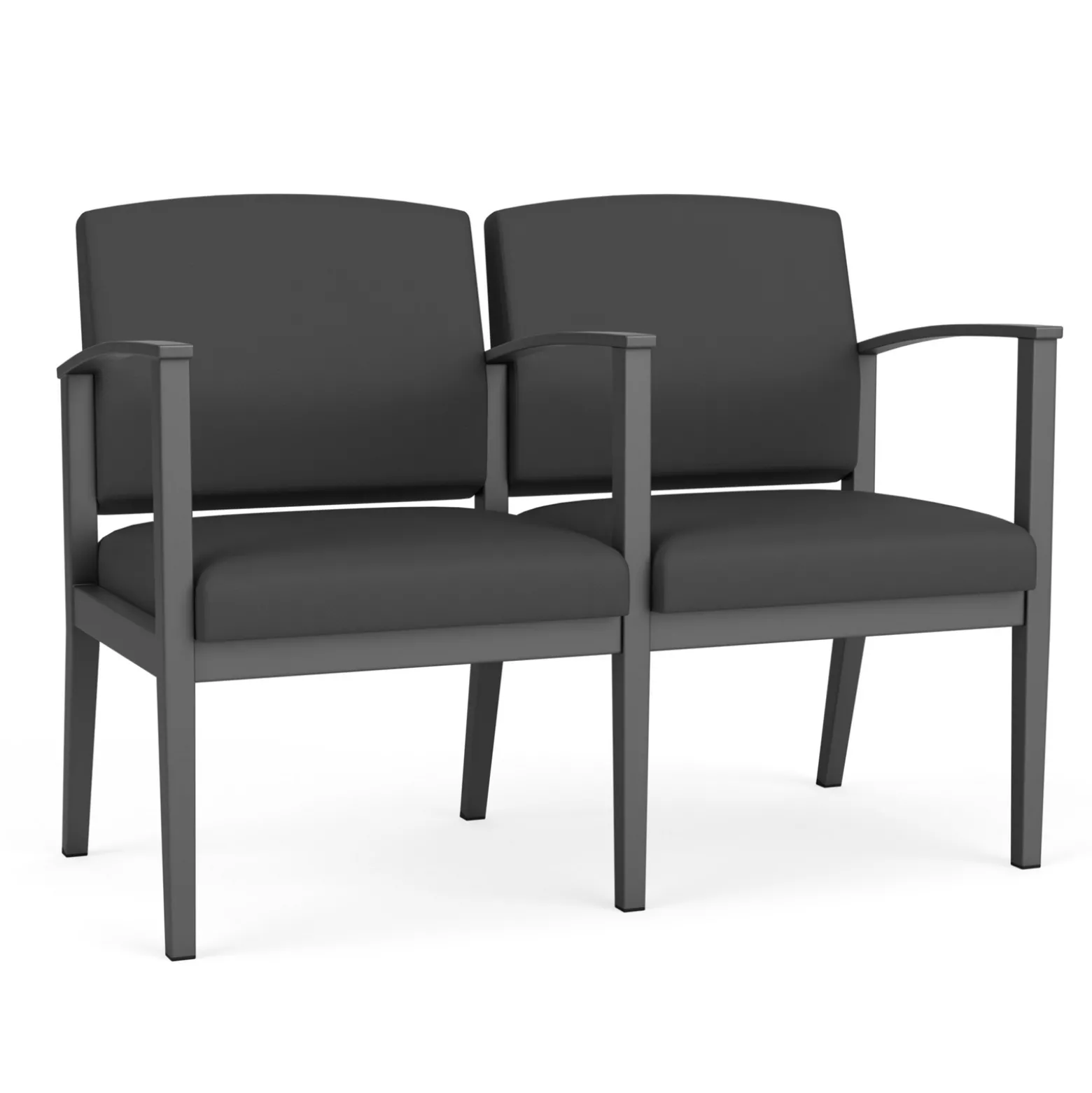 Mason Street Steel 2-Seater With Center Arm In Standard Upholstery