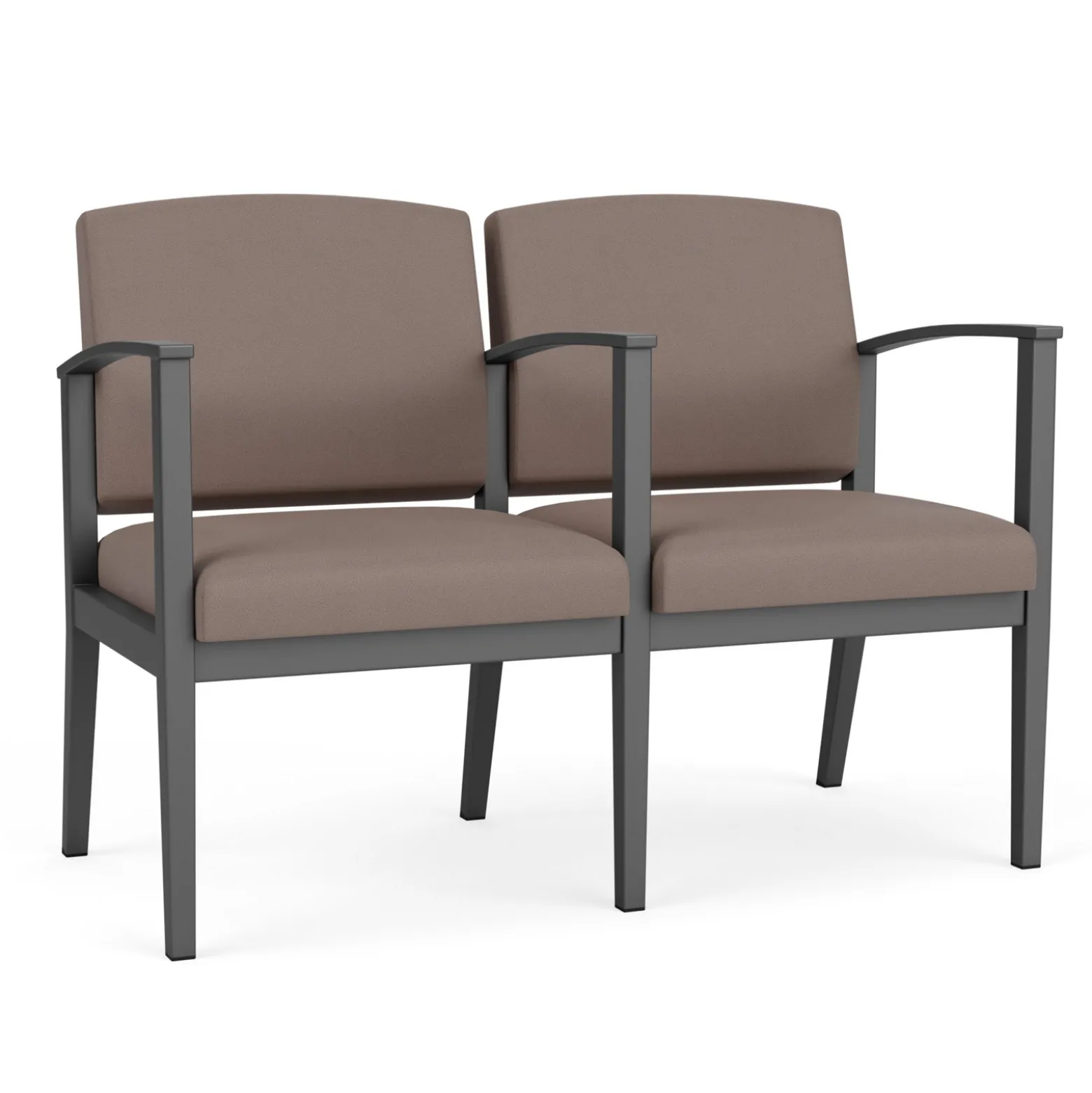 Mason Street Steel 2-Seater With Center Arm In Standard Upholstery
