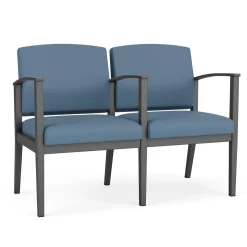 Mason Street Steel 2-Seater With Center Arm In Standard Upholstery
