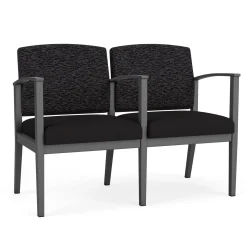 Mason Street Steel 2-Seater With Center Arm In Standard Upholstery