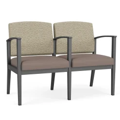 Mason Street Steel 2-Seater With Center Arm In Standard Upholstery