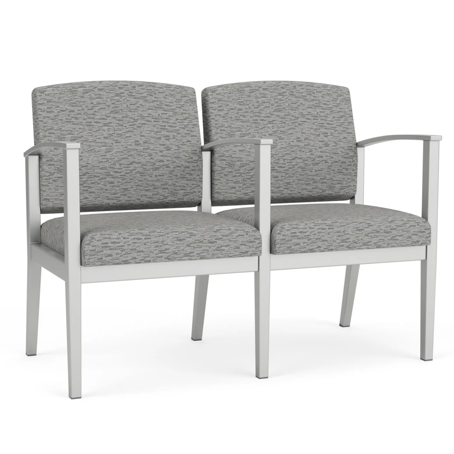 Mason Street Steel 2-Seater With Center Arm In Standard Upholstery