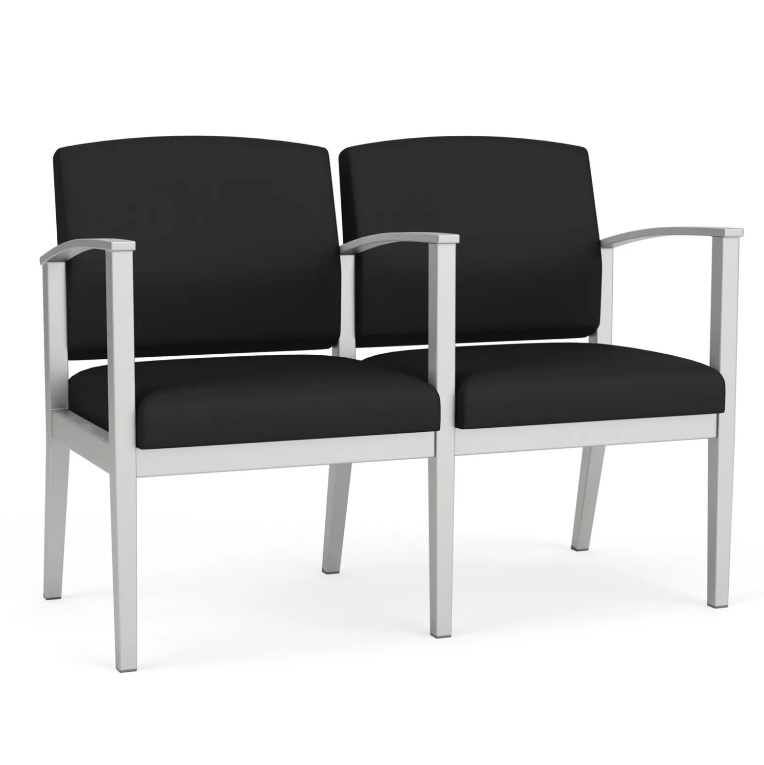 Mason Street Steel 2-Seater With Center Arm In Standard Upholstery