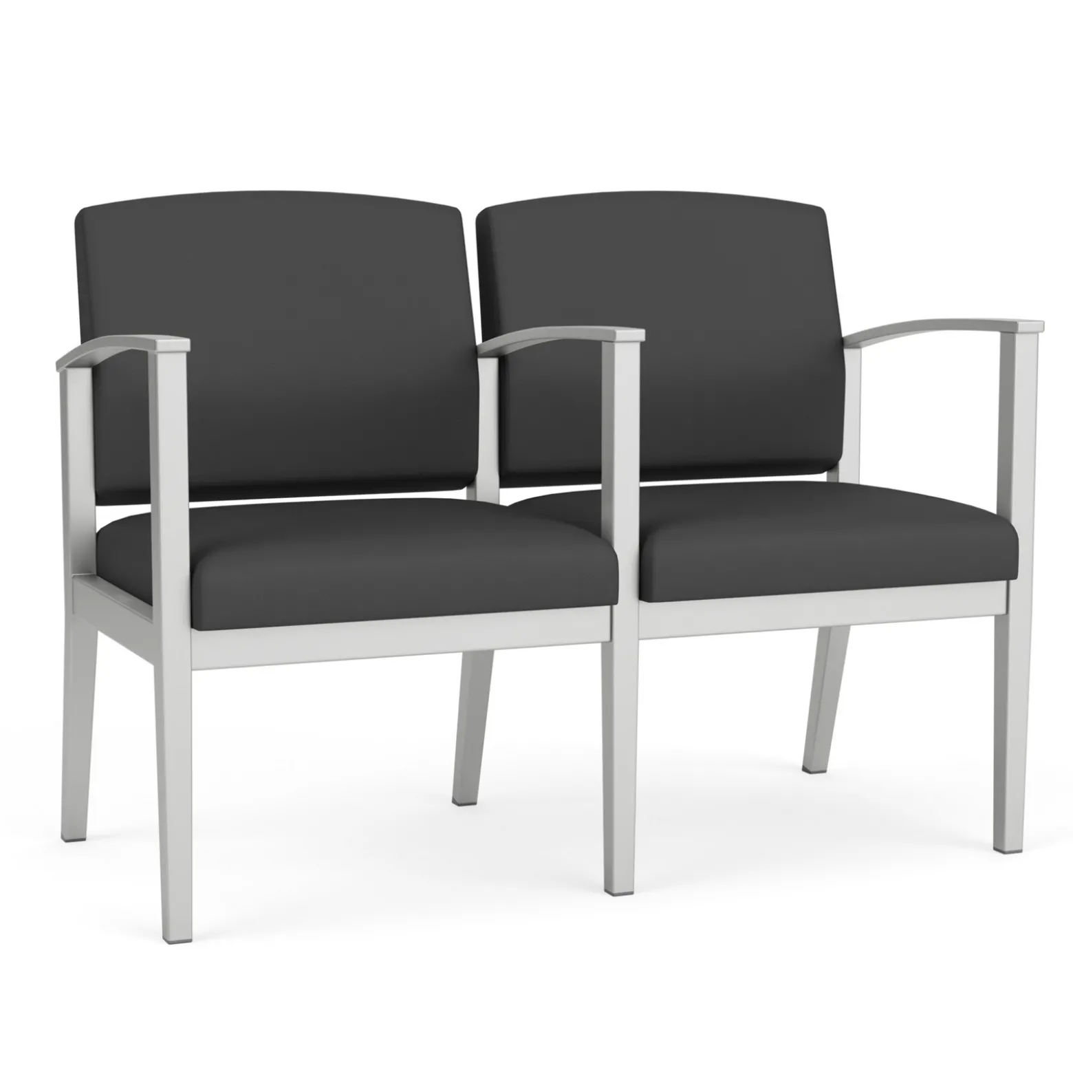 Mason Street Steel 2-Seater With Center Arm In Standard Upholstery