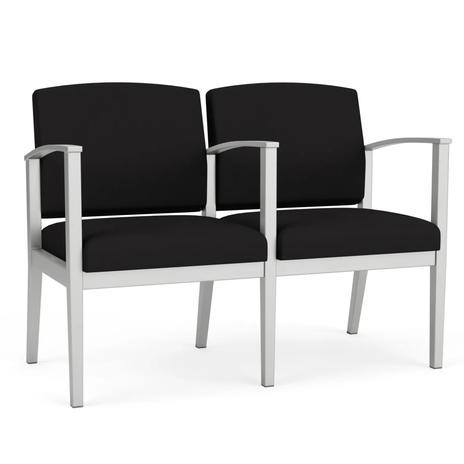 Mason Street Steel 2-Seater With Center Arm In Standard Upholstery