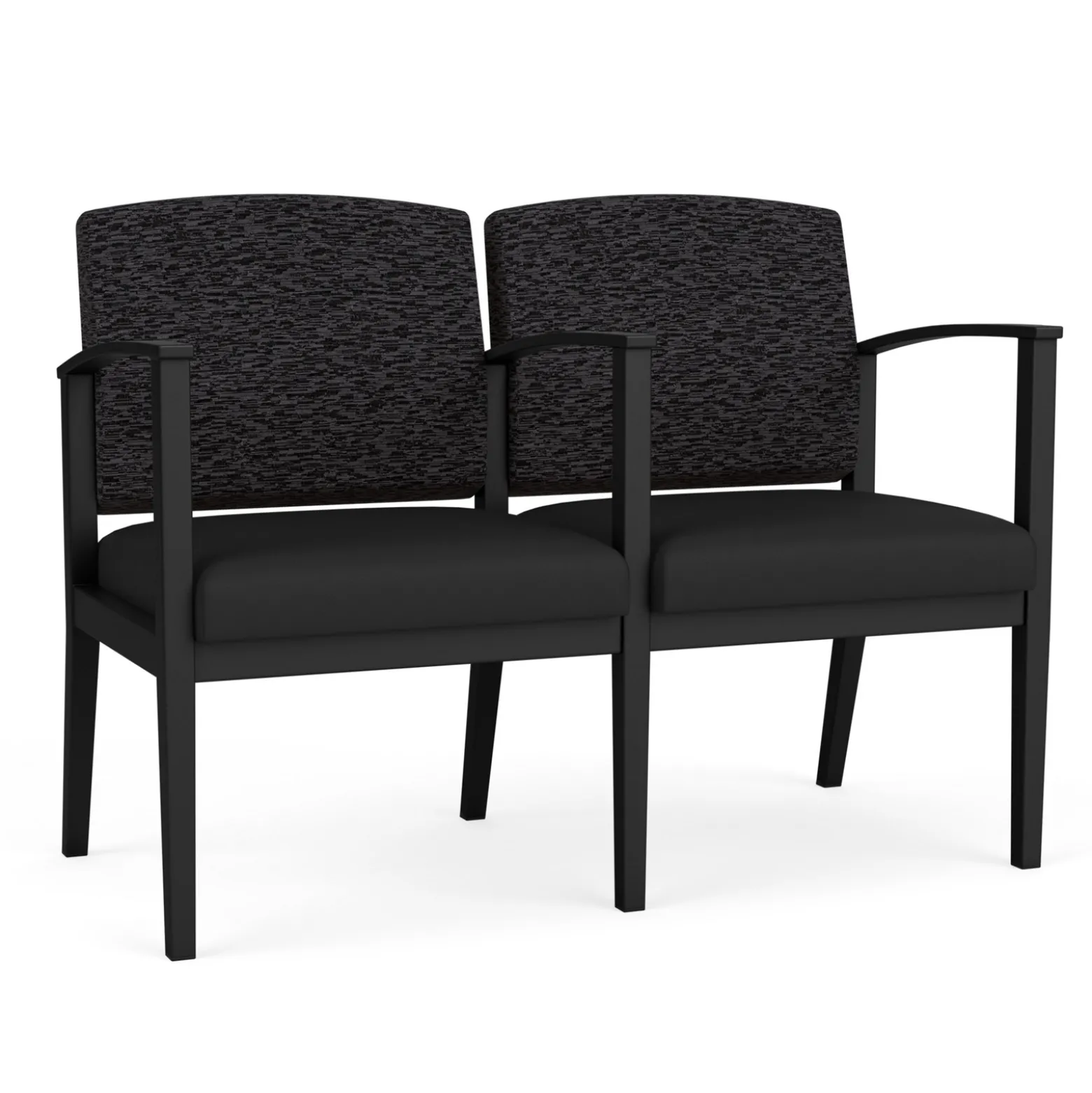 Mason Street Steel 2-Seater With Center Arm In Standard Upholstery