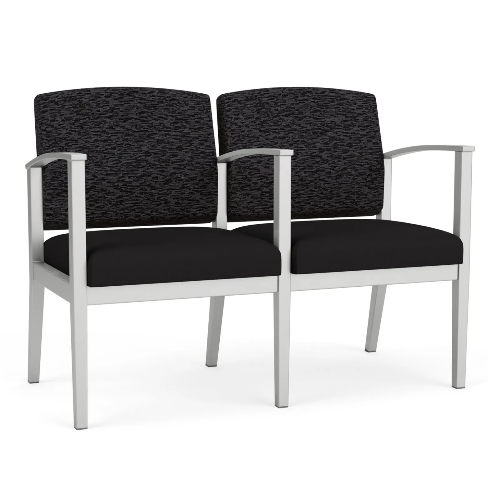 Mason Street Steel 2-Seater With Center Arm In Standard Upholstery
