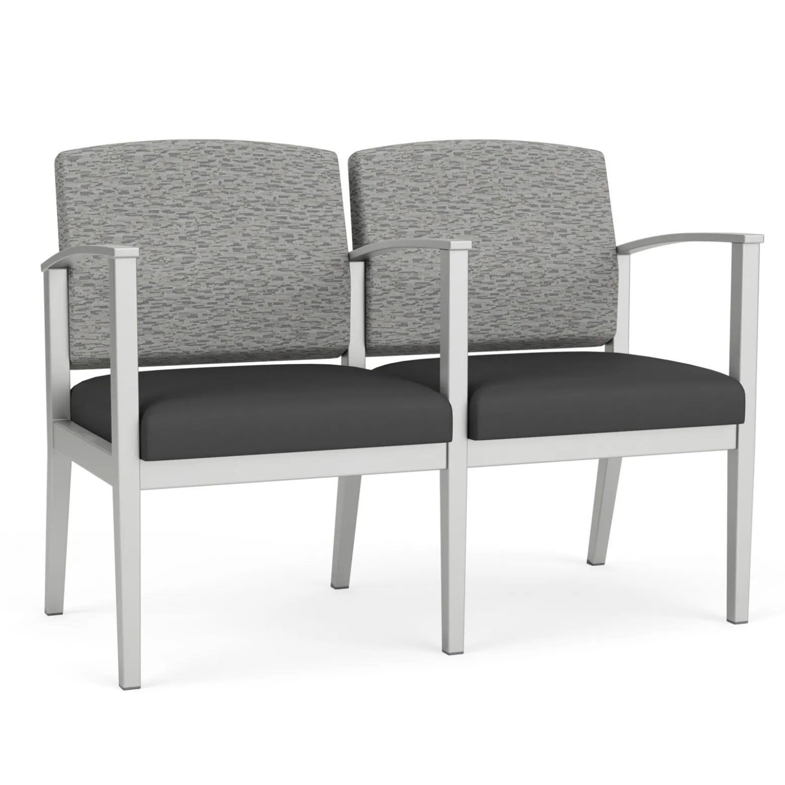 Mason Street Steel 2-Seater With Center Arm In Standard Upholstery