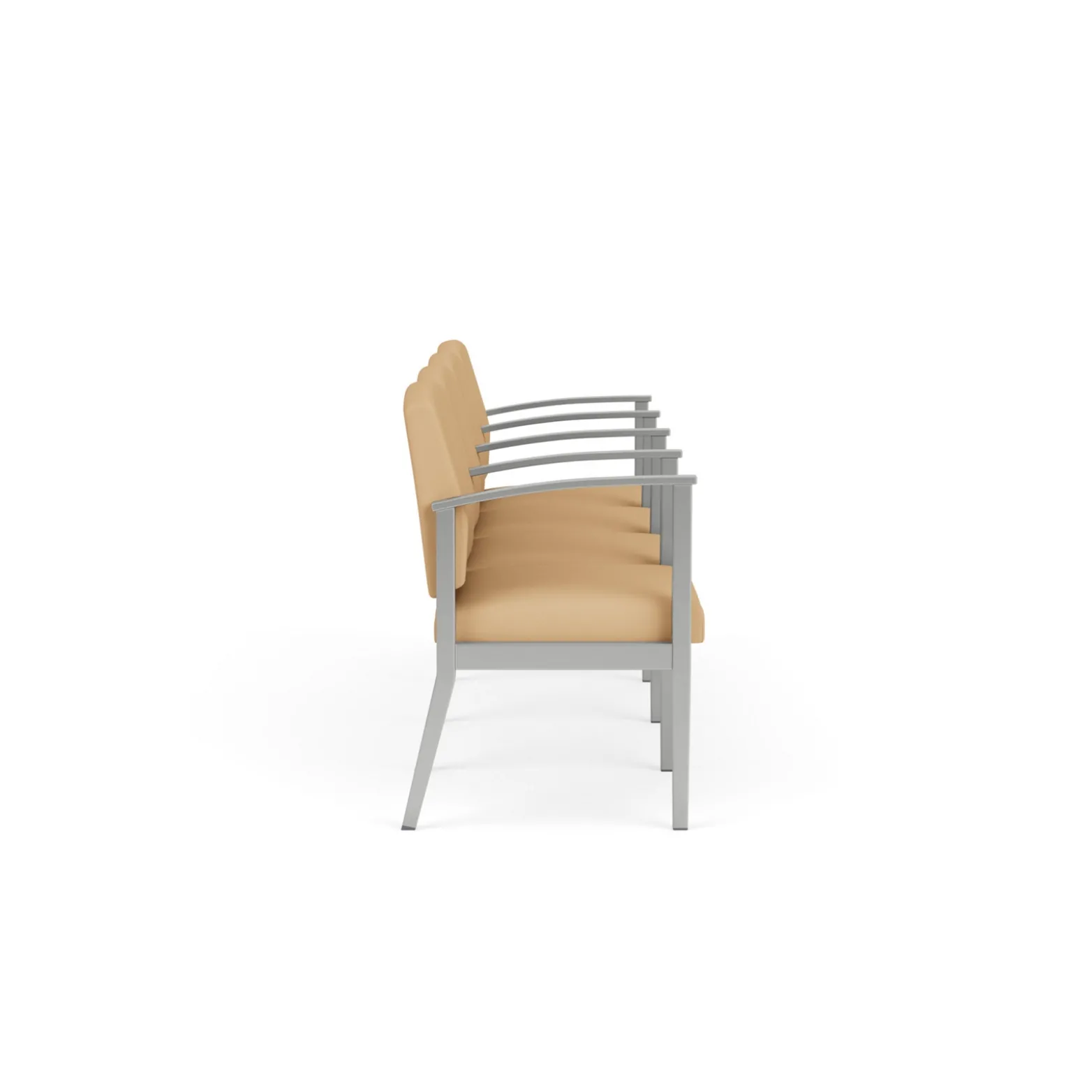 Mason Street Steel 4-Seater With Center Arms In Standard Upholstery