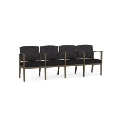 Mason Street Steel 4-Seater With Center Arms In Standard Upholstery
