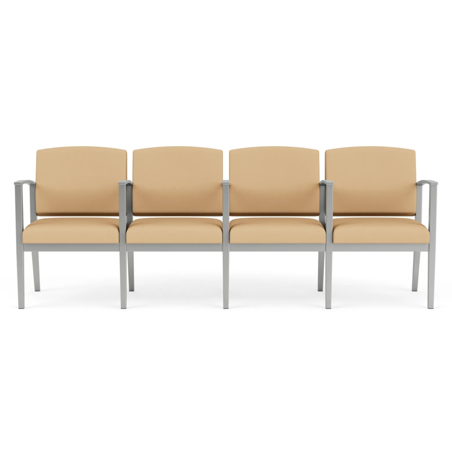 Mason Street Steel 4-Seater With Center Arms In Standard Upholstery