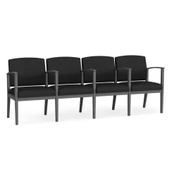 Mason Street Steel 4-Seater With Center Arms In Standard Upholstery