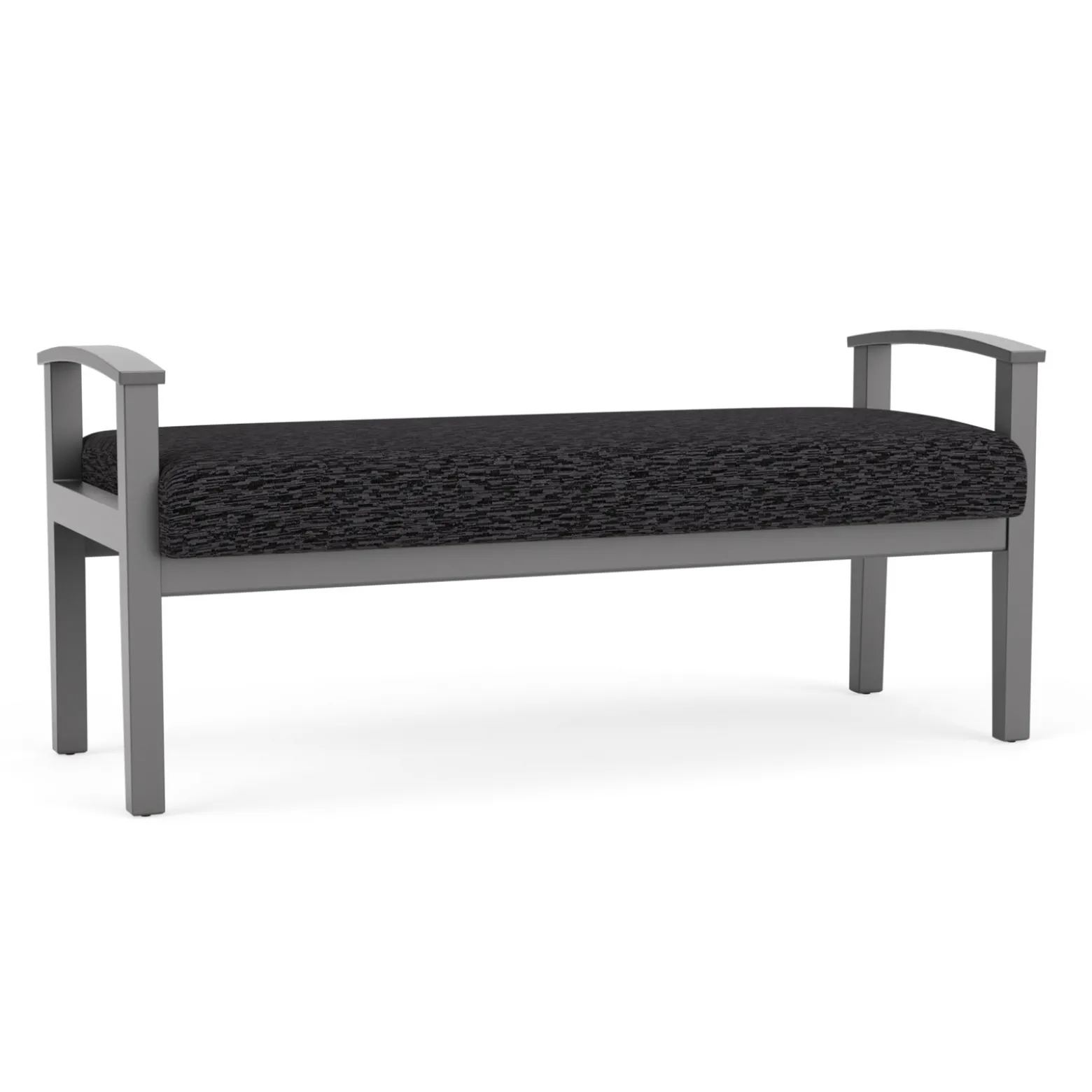 Mason Street Wood 2 Seat Bench in Standard Upholstery