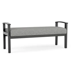 Mason Street Wood 2 Seat Bench in Standard Upholstery