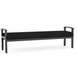 Mason Street Wood 3 Seat Bench in Standard Upholstery