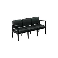 Mason Street Wood 3 Seat Sofa in Premium Upholstery