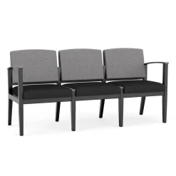 Mason Street Wood 3 Seat Sofa in Premium Upholstery