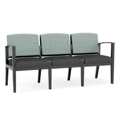 Mason Street Wood 3 Seat Sofa in Premium Upholstery