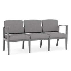 Mason Street Wood 3 Seat Sofa in Premium Upholstery