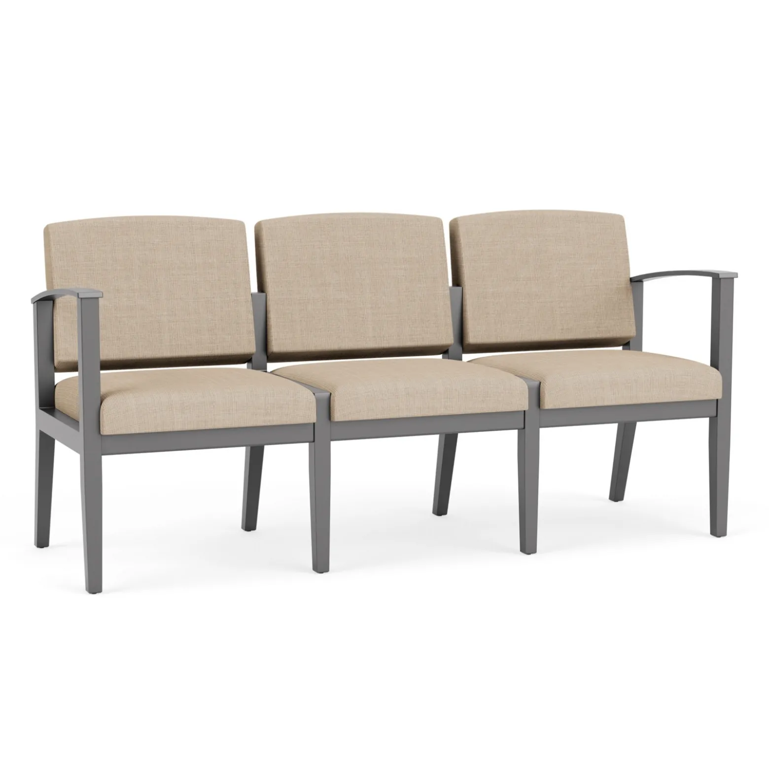 Mason Street Wood 3 Seat Sofa in Premium Upholstery