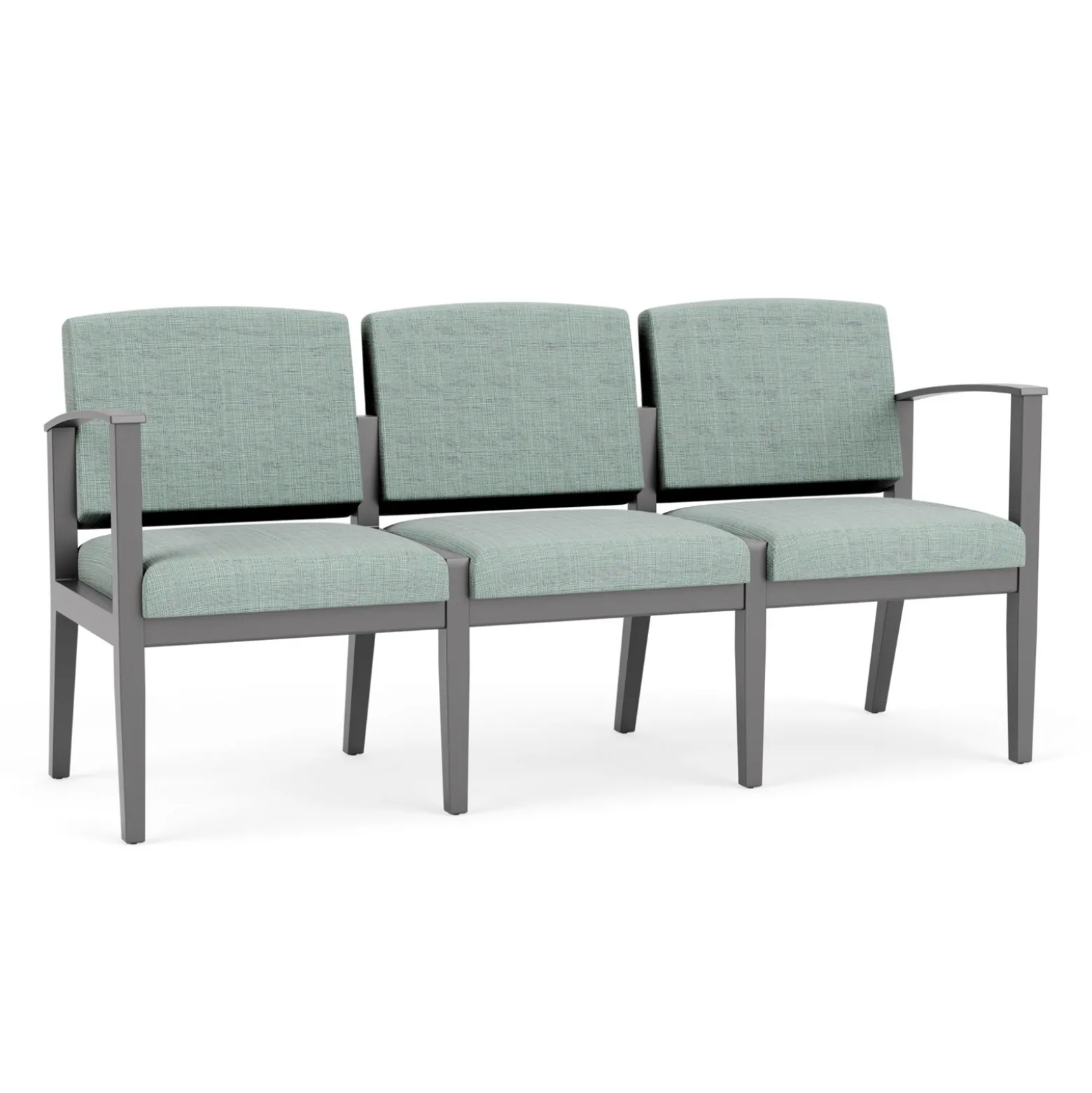 Mason Street Wood 3 Seat Sofa in Premium Upholstery