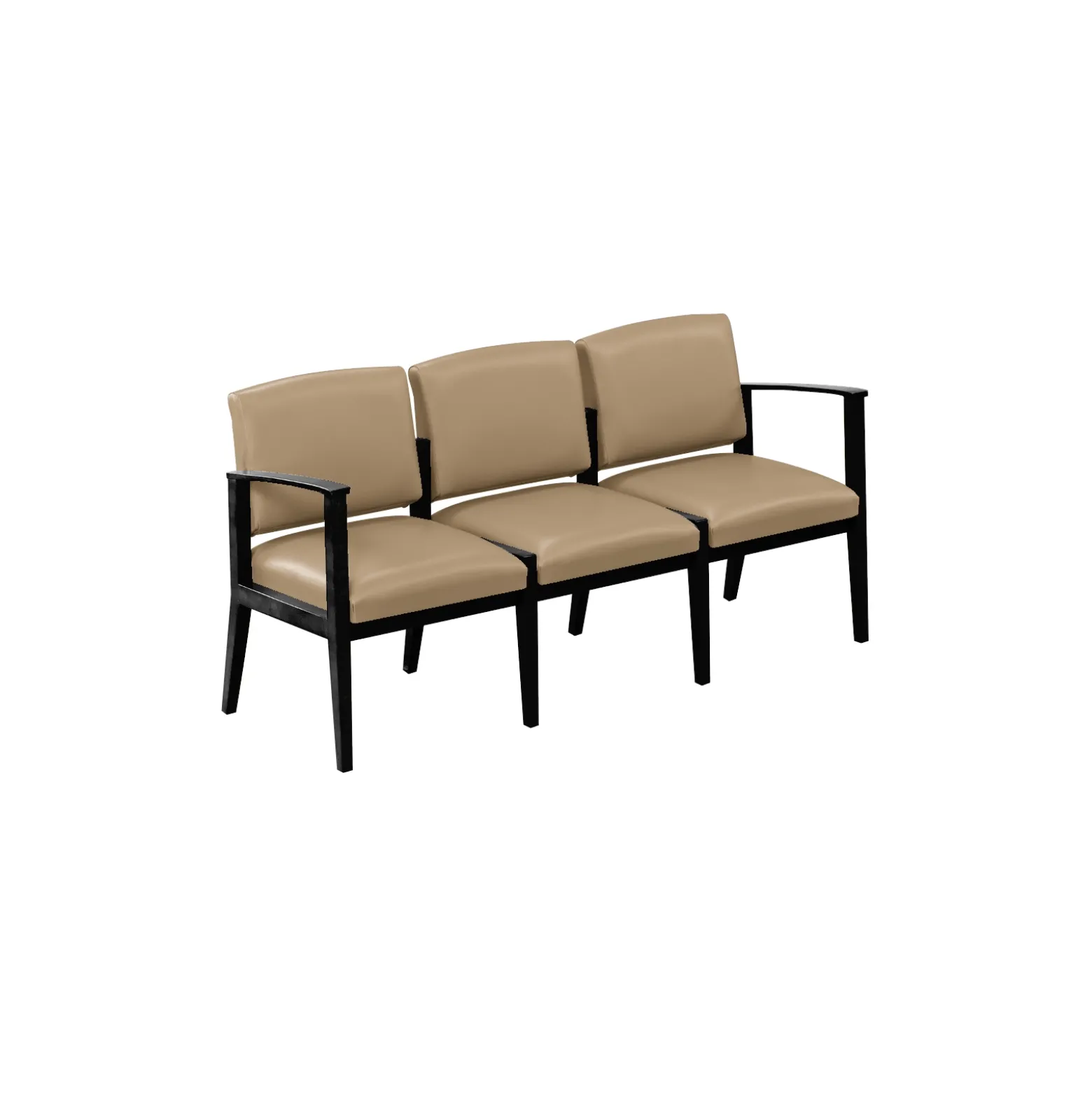 Mason Street Wood 3 Seat Sofa in Premium Upholstery