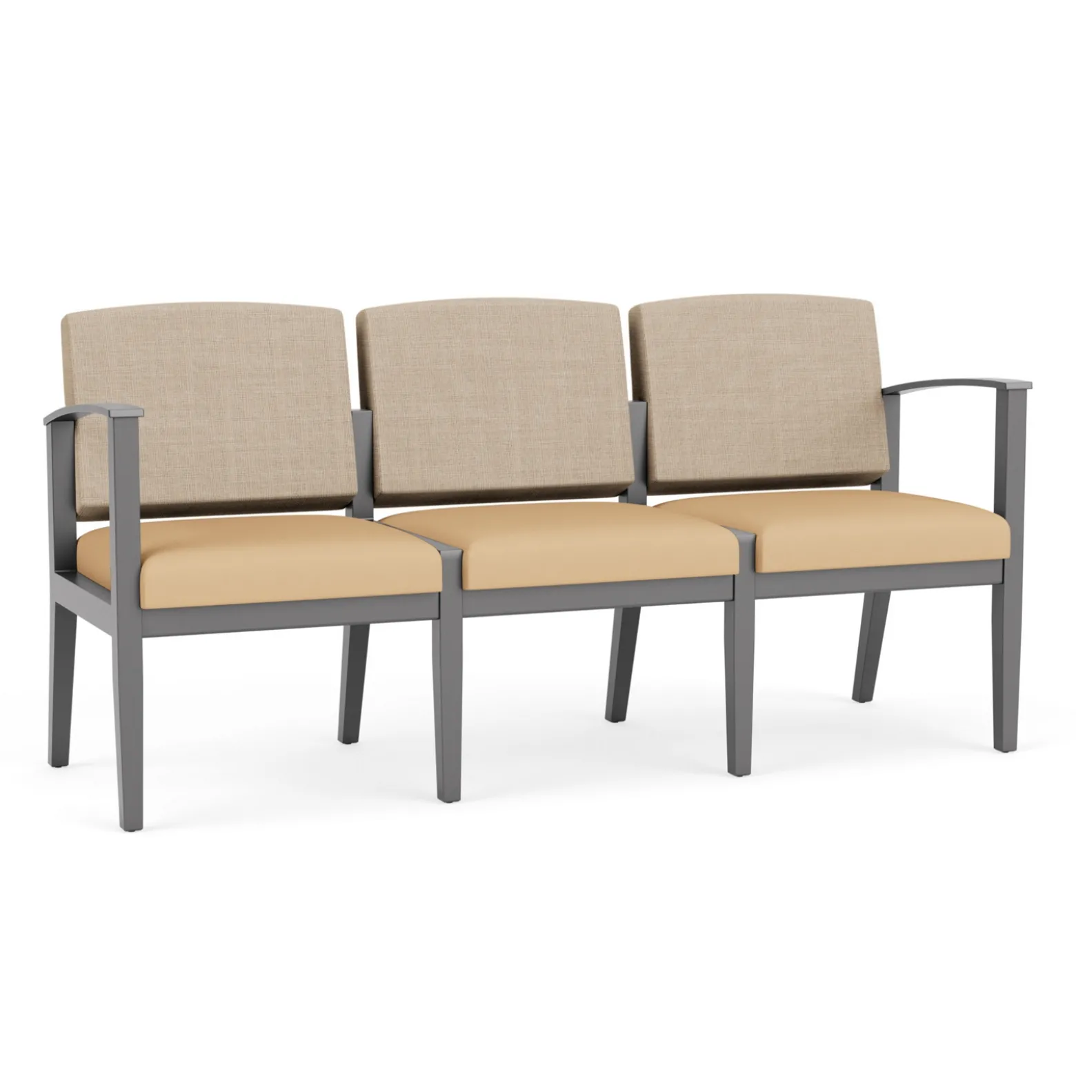 Mason Street Wood 3 Seat Sofa in Premium Upholstery